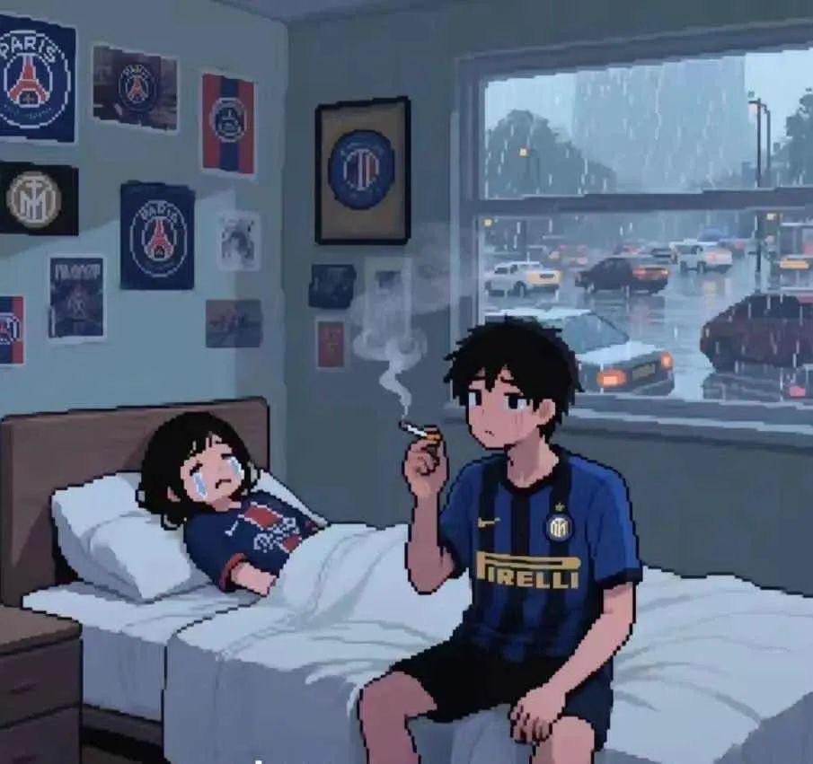 足球像素风头像